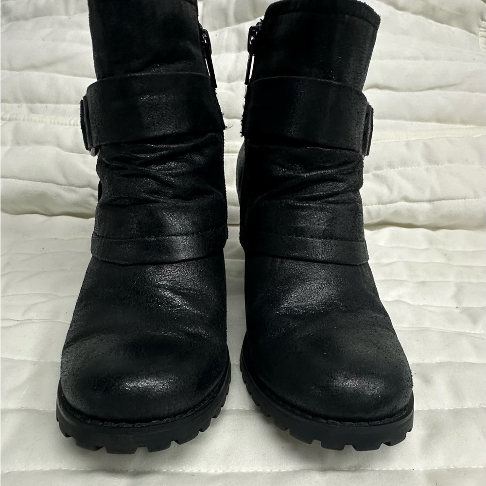 BareTraps Zizie black ankle boots size 6.5 - Picture 3 of 6